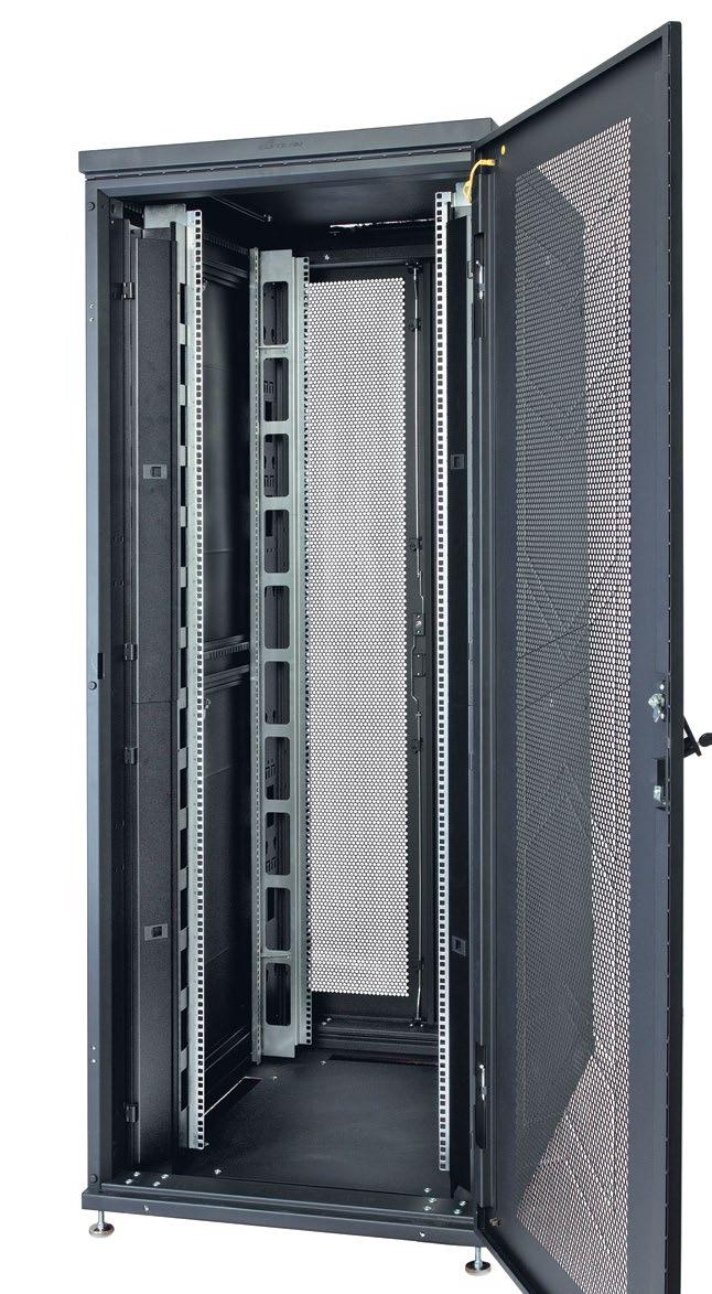 SERVER CABINETS D9000 Cabinets for installing servers, switches, panels and other 19" equipment in server rooms and data centers.