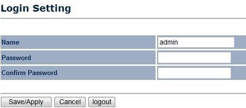 42 7 Management 7.1 Administration This page allows you to change the EAP350 default password. By default, the user name is admin and the password is: admin.