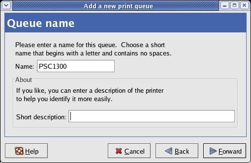 In Queue type window, you will now be asked to specify which Printer Queue type you are using,