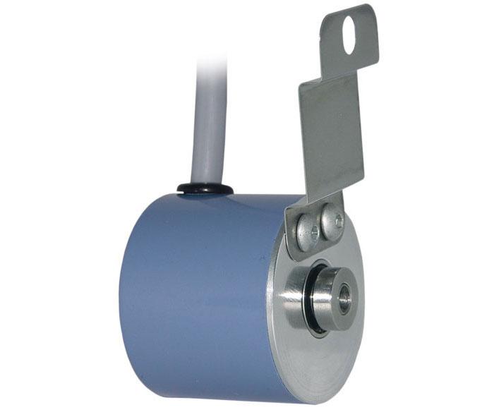Encoder WDG 0E Robust hollow bore (blind) encoder with small dimensions Full connection protection with 0 VDC up to 0 VDC With light reserve Optional: 0 C up to +80 C www.wachendorffautomation.