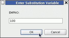 Substitution Variables 1 Substitution Variables (continued) 2 1.