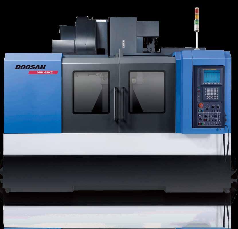 High Productivity, High Efficiency Vertical Machining Center DNM II series are available with a