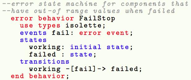 Error State Machines! Define error state machines in Error Library!