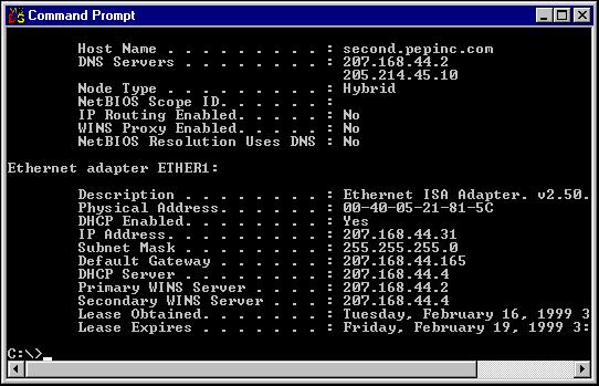 Installation Procedure Windows NT with Netscape 4.