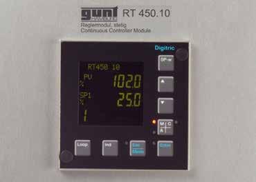 3 SIMPLE PROCESS ENGINEERING CONTROL SYSTEMS MODULAR PROCESS AUTOMATION TRAINING SYSTEM RT 450.10 Continuous Controller Module RT 450.