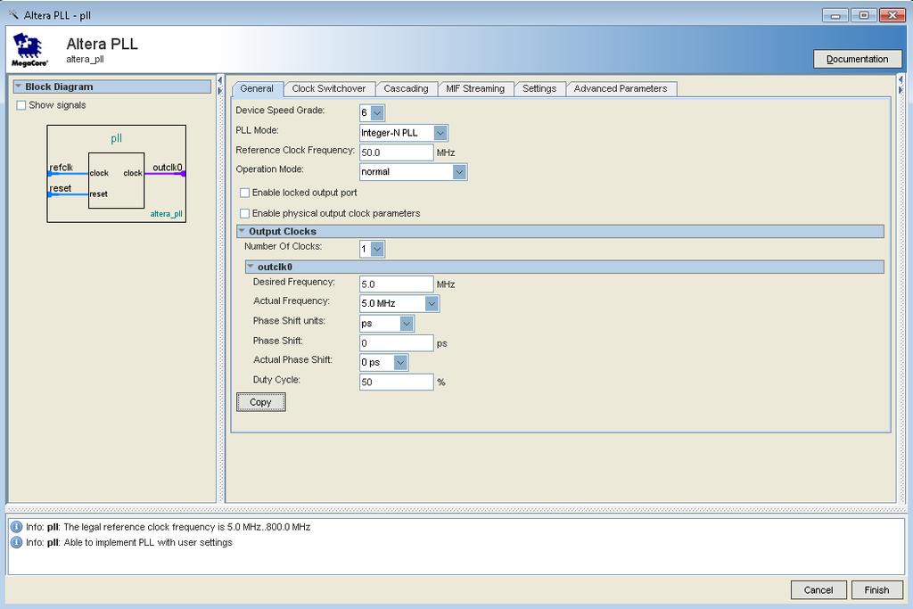 0 Figure 3-12 MegaWizard Plug-In Manager