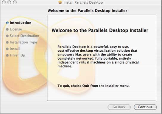 Installing Parallels Desktop 10 3 On the