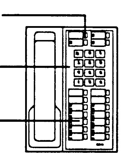 The number and types of buttons will vary depending upon the model of phone system and the types of phone sets you have.