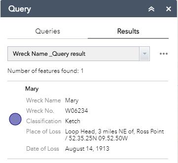 Selecting Pan to will position the results at the centre of the map canvas. 2 Query Box Search The query box at the top left hand corner of the viewer can also be used to search for records.