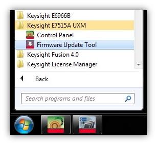 Installation Installation Figure 1-1 The E7515A UXM Firmware Update Tool is distributed as a Windows installer: UXM_FirmwareUpdateTool_Installer_x.y.w.z.