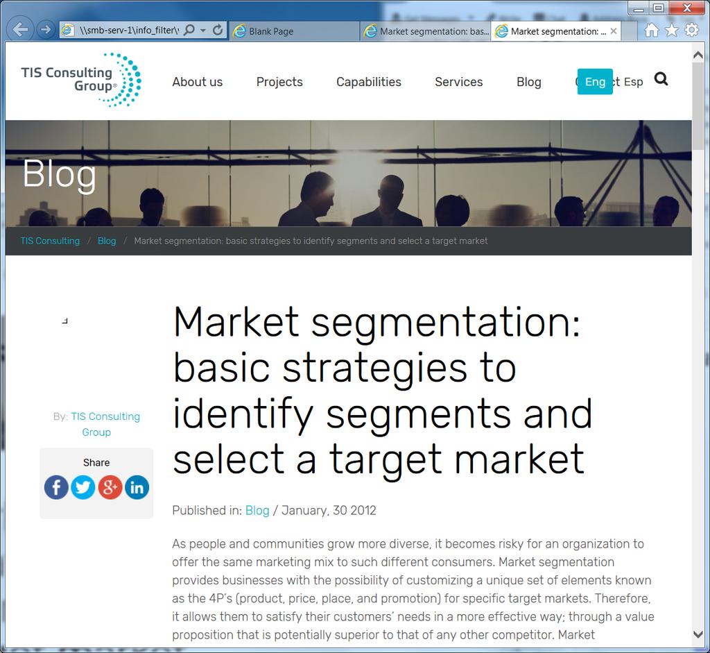 Marketing Market segmentation basic strategies to