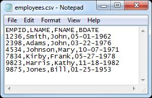 Comma Separated Value (CSV) Text File A CSV file is a comma separated values file commonly used by spreadsheet programs such as Microsoft Excel.