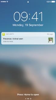 Ultra-precise notifications App compatibility PRESENCE IS COMPATIBLE WITH: ios 8 minimum