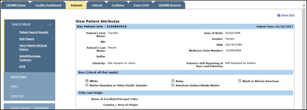 Re-entitlement CMS-2728 Form CROWNWeb triggers the Re-entitlement CMS-2728 when a patient resumes treatment after Medicare benefits have terminated.