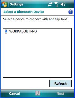 5.32.1 The Devices Tab Chapter 5: Settings The Devices Tab This tab allows you to scan for other Bluetooth enabled devices, and it allows you to pair devices.