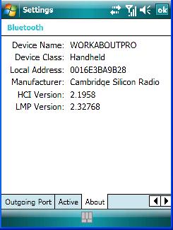 Active Connections List of your PDA so that you are prompted to choose the device with which you want to communicate. 5.32.