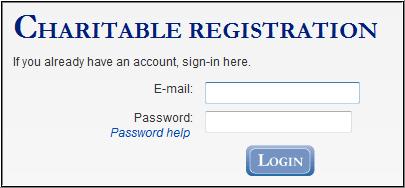 Chapter 2 Log-in and Related Menu A. Log In a. Enter the e-mail address you used in the Create an Account process in the E-mail field. b.