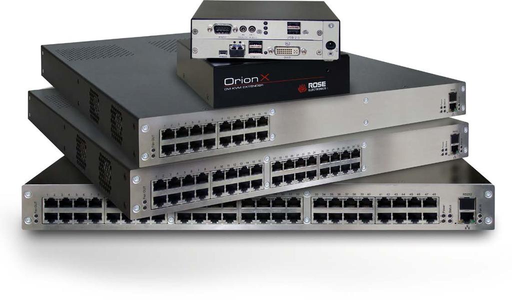 Orion XC Digital KVM Switch KVM MATRIX SWITCH Features and Benefits Orion XC Digital KVM Matrix Switch A compact 1U or 2U chassis available with fixed port configurations of 8, 16, 32, 48, 64 or 80