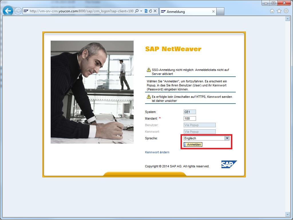 8.4. Verify SAP Client has 3 rd Party Call Control From an agent workstation (Client PC) open a web browser to the Cube server.