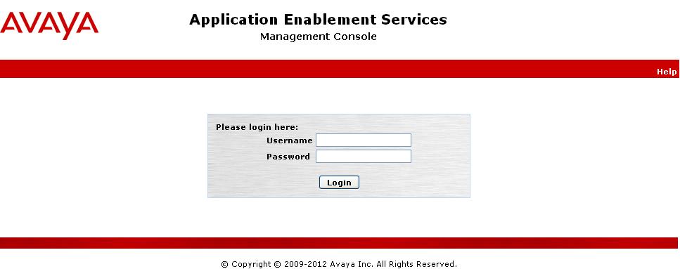 6. Configure Application Enablement Services This section provides the procedures for configuring Application Enablement Services.