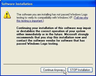 6. If you are using Windows 98se or ME, the system may ask for the driver CD.