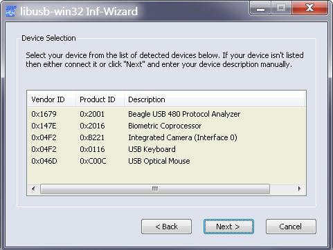 INF-file Need to create INF file for your Device ID How to create