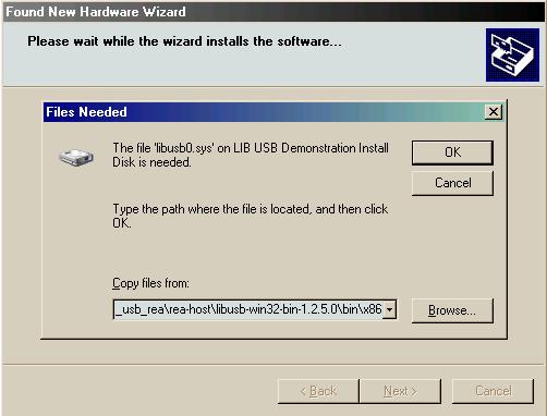 Customer Install Your product install will need to provide the following (Or have the user download): INF-file with your DeviceID (VID&PID string) LibUSB drivers (libusb0.