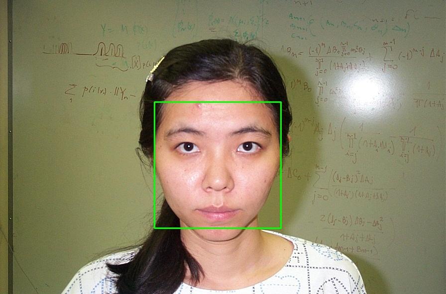 (a) Besides face, non-face object was also detected Figure 8: Examples of correct detections Haar-like wavelets, described in [1] (which is also a part of OpenCV library).