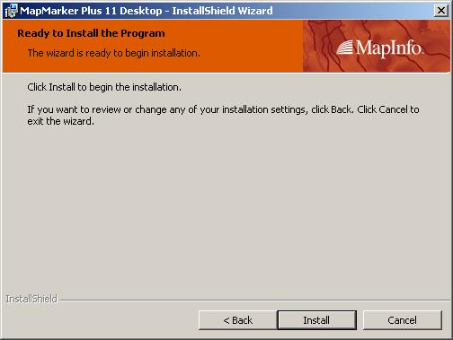 Chapter 1: Installation Procedures 6. At the Ready to Install the Program dialog, click INSTALL. The Setup Complete dialog displays when the installation is finished. 7. Click Finish.