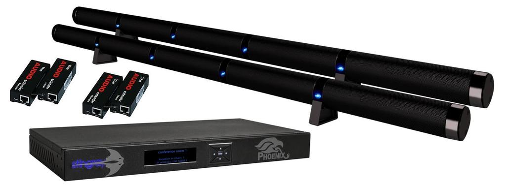 The Condor Expansion Kit Connection Guide The Phoenix Audio Technologies Condor Expansion Kit allows integrators to easily implement multiple Condors using the Stingray.