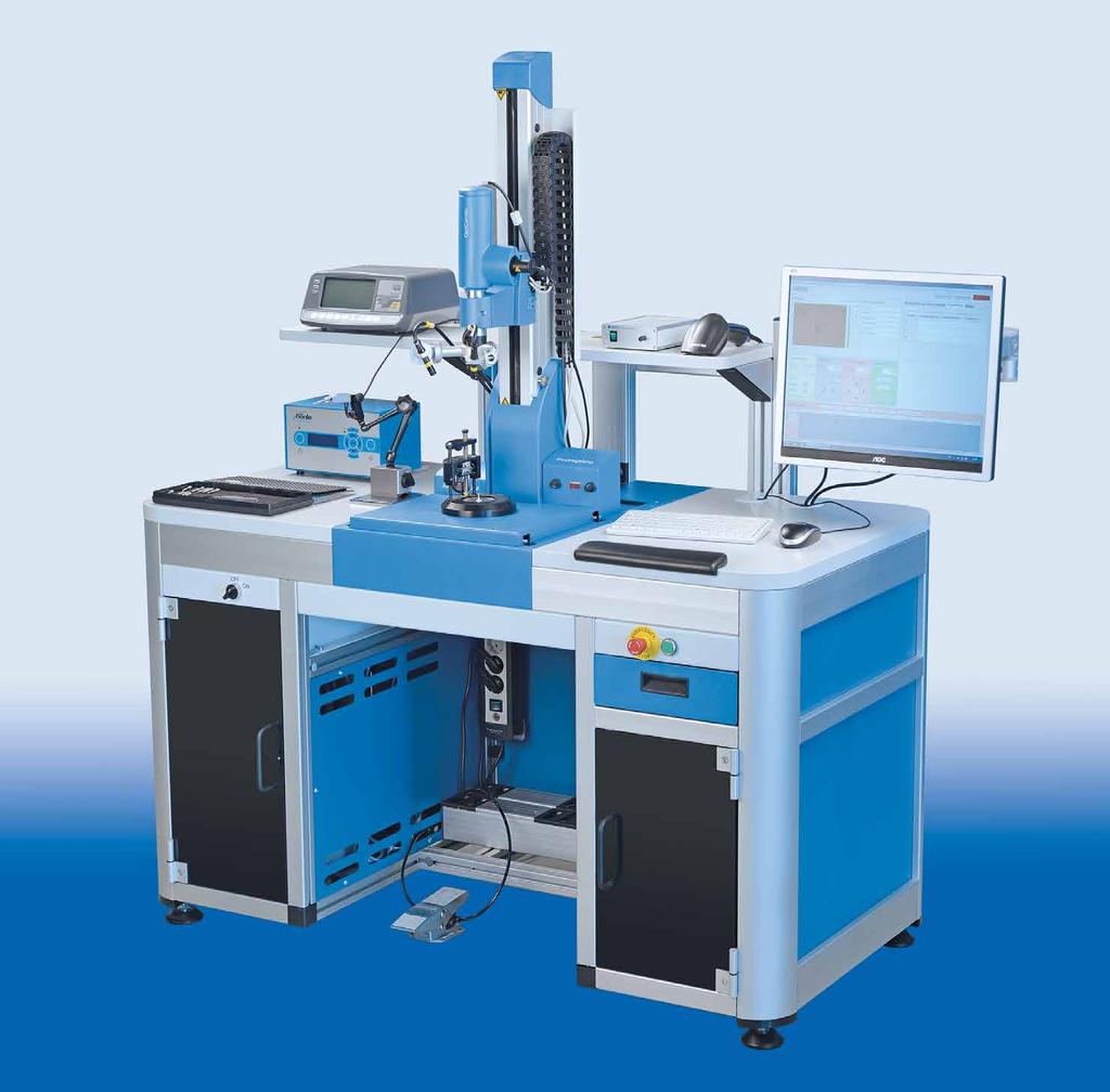 OptiCentric Cementing Production Systems OptiCentric Cementing Workstation Perfectly Adapted to the Requirements of Optics Manufacturing The OptiCentric Cementing Workstation is a further development
