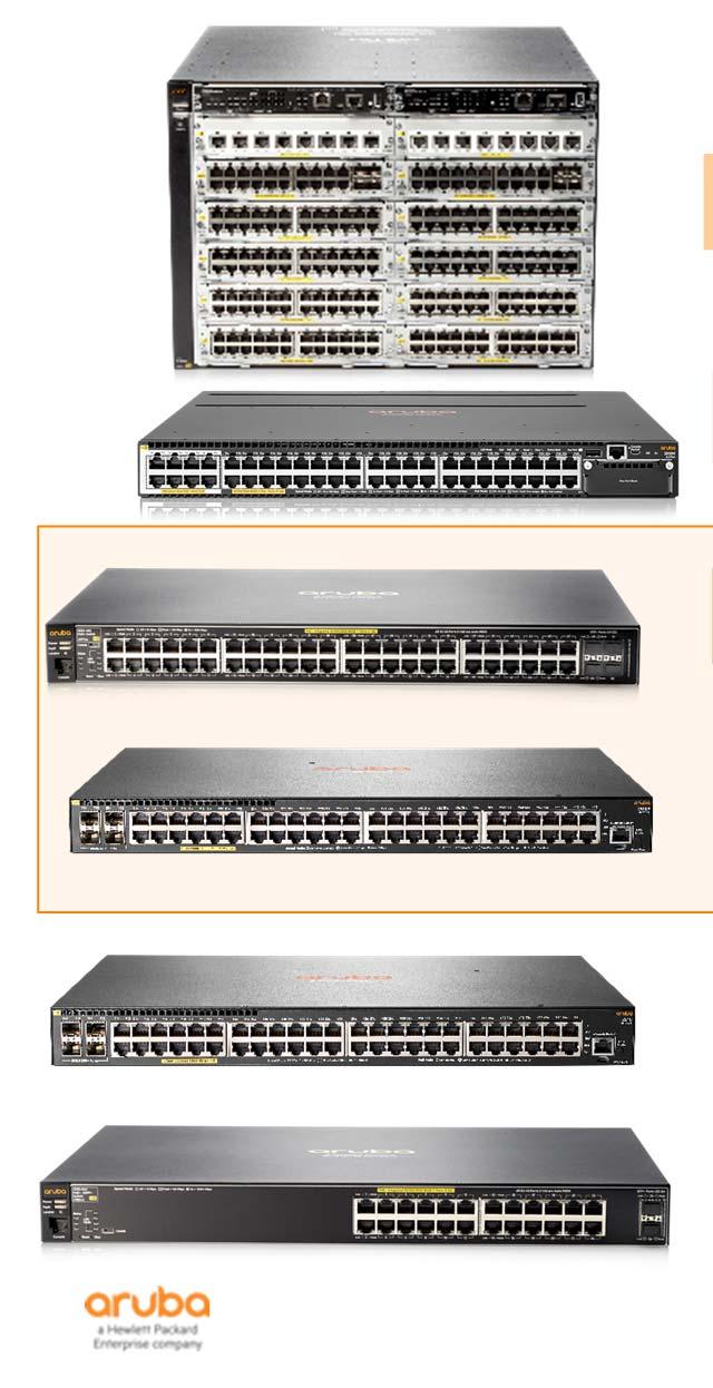 Stackable with line rate 10/40GbE uplinks, full PoE+, Smart Rate, SDN, Advanced L3, Central Stackable with modular
