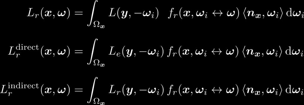 Summary: Direct + Indirect L = L e + L r Non-recursive This idea is