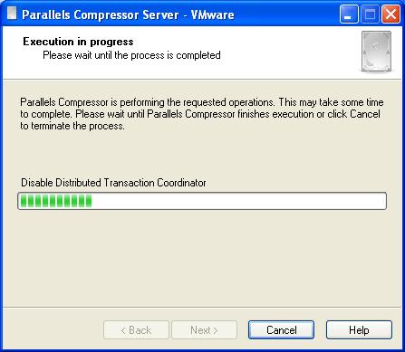34 Parallels Compressor User Guide Compression in Automatic Mode In automatic mode Compressor uses the following default options: only one virtual system disk is being processed (if virtual machine