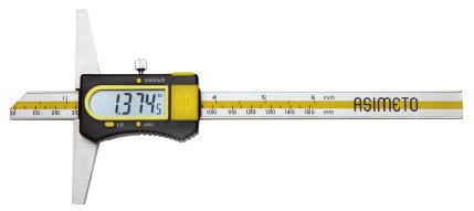 2 YEAR WARRANTY MICROMETERS Vernier Caliper With Fine Adjustment Can measure OD, ID, depth, and steps Stainless Steel Measuring surface allows for the measurement of external
