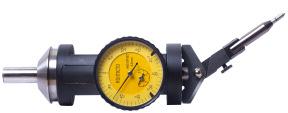 12 Dial Bore Gauges Moveable probe pin with carbide ball.4-.7"/10-18mm range is with plate guide and fixed anvils.7-1.5"/18-35mm range is with canister and fixed anvils Over 1.