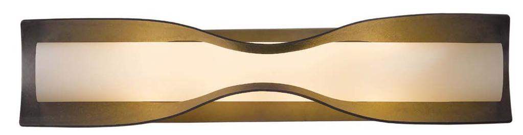 finish / opal glass tube DUNE LARGE WALL SCONCE IS DESIGNED FOR EITHER HORIZONTAL