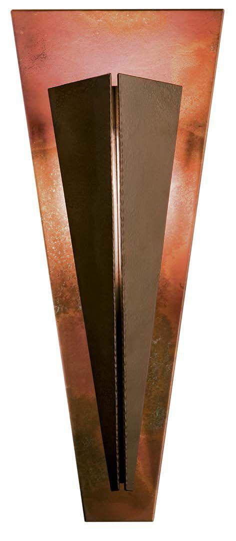 Any two sierra patina copper sconces will complement, but not