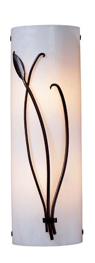 LEAF & REED SCONCES ARE AVAILABLE IN BOTH ART GLASS AND ADA COMPLIANT MATTE DECAF ACRYLIC.