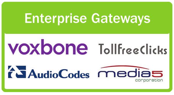 Enterprise Gateways For connection of WebRTC into existing enterprise voice networks, transcoding is generally required.