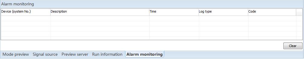 7.2.3 Exporting alarm information The system provides the alarm log export function. Similar to the function of exporting log information, the alarm log can be exported as Excel file.