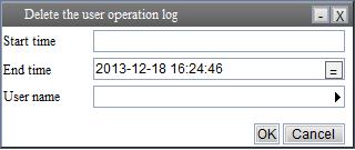 7.3.4 Exporting log The system provides the log export function.