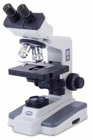 B1 Advanced Biological Microscope Series Achromatic Super Contrast objectives ASC extra contrast to the image Model B1-220 ASC Model B1-223 ASC 45 Inclined Binocular (B1-220ASC) or 30 inclined