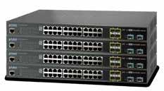 Efficient Single IP Management The SGS-5220 series applies the advantage of the stacking technology to managing the stack group with one single IP address, which helps network managers to easily