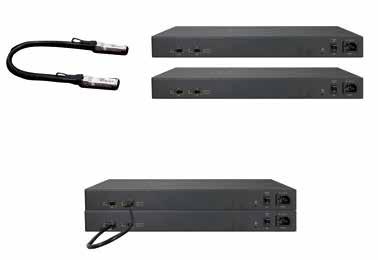 The stacking technology also enables the chassis-based switches to be integrated into the SGS-5220 Managed Switch series at an inexpensive cost.