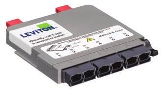 Opt-X Unity System Components Pre-Terminated MTP Trunk Cables Up to 70% faster installation than field-terminated trunks MTP polarity options are TIA methods A, B, or C (Method B is standard) 100%