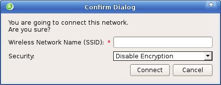110 Configuring Client Settings Configuring Network Settings Stopping a Wireless Network Connection To stop a wireless network connection, please do the following: 1.