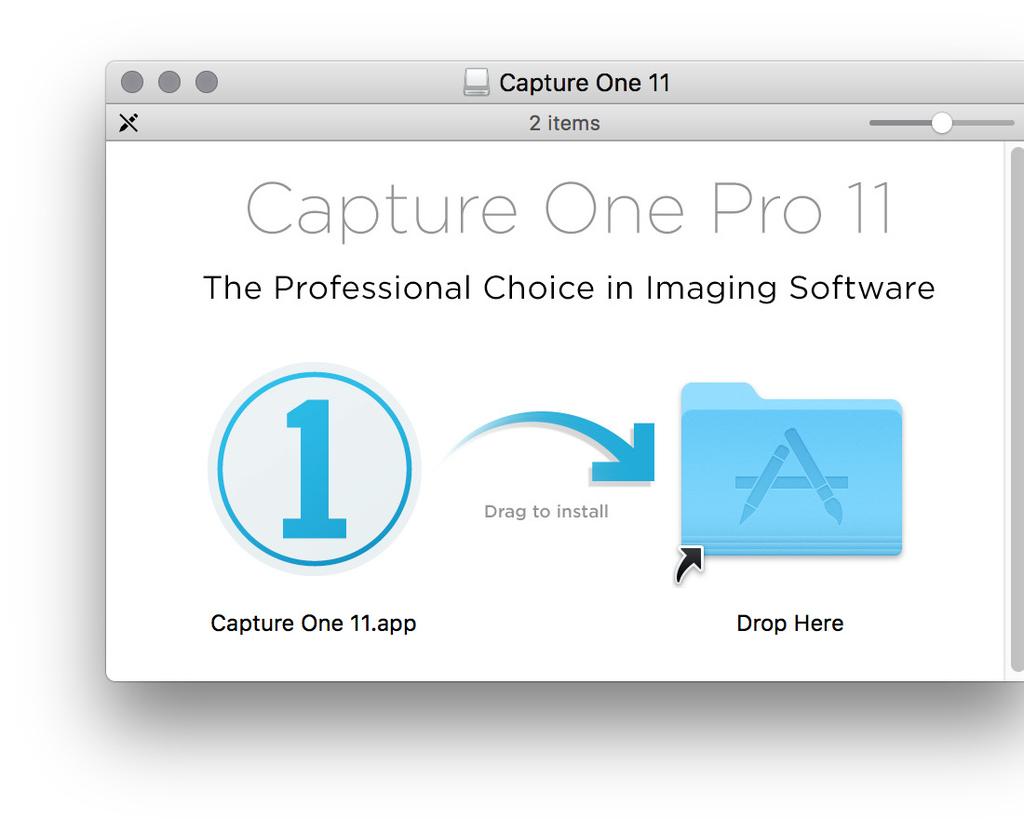Installation Capture One 11 is compatible with previous 10.x, 9.x, 8.x, 7.x and 6.x versions. For existing users it is recommended to migrate images from 5.x and 4.x to at least version 8.