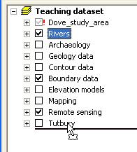 Data paths and missing files Project files in ArcGIS have the file ending MXD. It is very important to remember that these files DO NOT CONTAIN YOUR DATA.