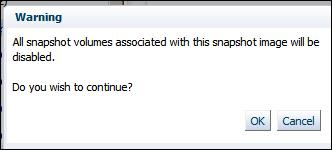 The Rename Snapshot Group or Rename Snapshot Volume dialog box appears. Figure 166 Rename Snapshot Group 5. In the New Name text box, select and delete the current name and type a new name. 6.
